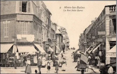 Classée aux Monuments historiques depuis 2012 et considérée entre 1869 et 1875 comme le premier centre commercial de la ville et des environs, quelle est cette rue à l'architecture originale avec ses toits en terrasse et balcons ajourés ?