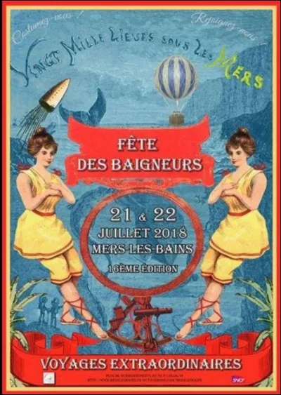 Le 4ème week-end de juillet, Mers-les-Bains revêt ses plus beaux atours. Quel est cet événement qui rassemble chaque année des passionnés qui font revivre la Belle Époque ?