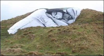 Un mystère et une intrigue. Un beau matin d'hiver, elle est apparue sur le blockhaus de la falaise de Mers-les-Bains, sans aucun indice particulier. Que signifie cette fresque en noir et blanc qui n'a pas été révélée par son ou ses auteur(s) ?