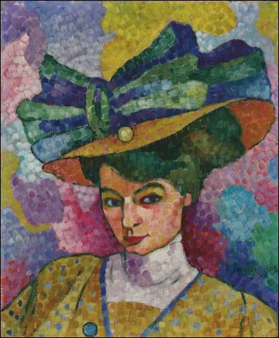 Qui a peint "Femme au chapeau" ?