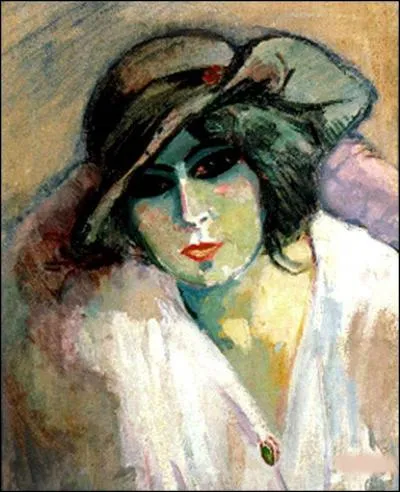 Qui a peint cette femme au chapeau ?