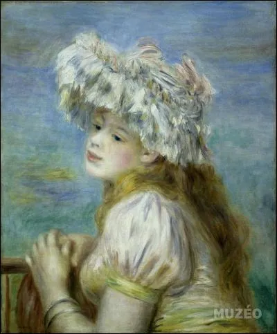 Qui a peint "Jeune fille à la coiffe de dentelle" ?