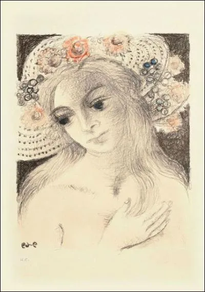 Qui a peint "Le chapeau fleuri" ?