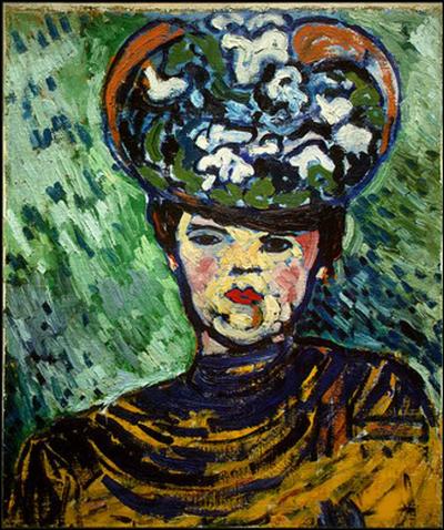Qui a peint "Femme au chapeau" ?