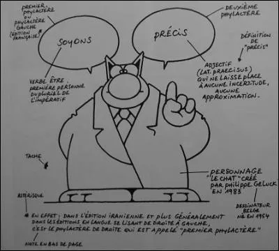 Le nom phylactère correspond bien à certains des éléments mis en illustration ci-contre.