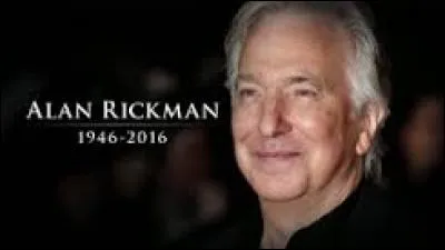 Qui joue le rôle de Severus Rogue ?