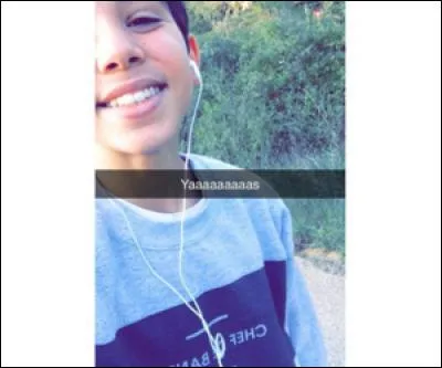 Où a-t-il publié cette photo ?