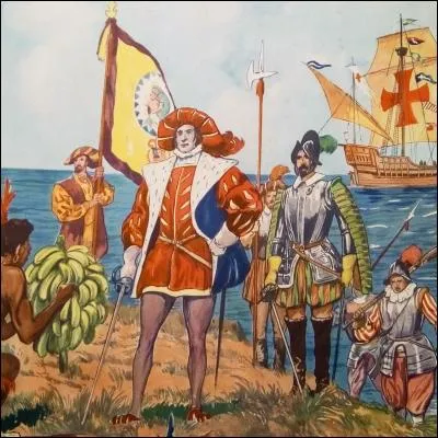 Christophe Colomb a découvert le continent américain par sérendipité, c'est-à-dire :