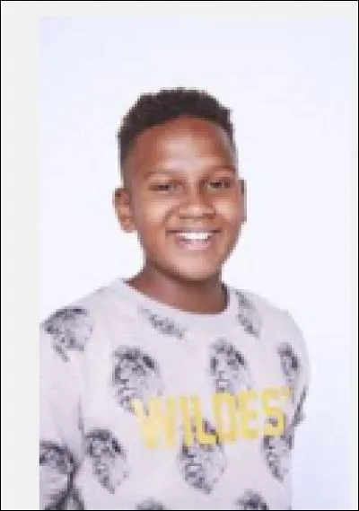 Qui est ce garçon ?