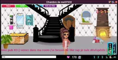 Dans ta chambre, tu peux...