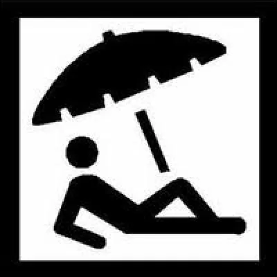 Ce panneau indique :