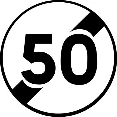 Ce panneau indique :