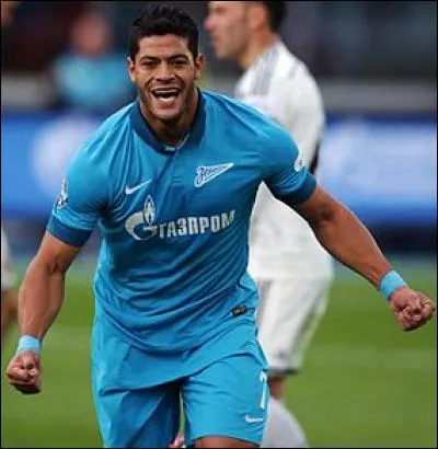 Dans quel club joue le brésilien Hulk ?