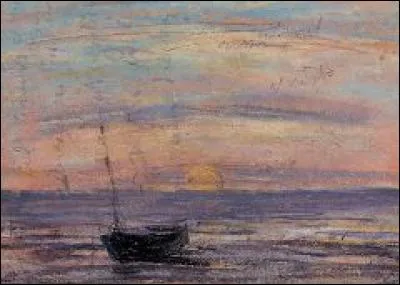 Qui a peint "Bateaux de pêche" ?