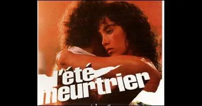 Avec quel chanteur connu isabelle Adjani a-t-elle partagé l'affiche du film « L'été meurtrier » ?