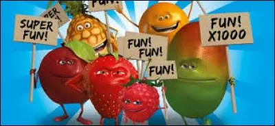 Quelle marque de boisson a eu pour slogan : "Des fruits, de l'eau de source, du fun ! " ?