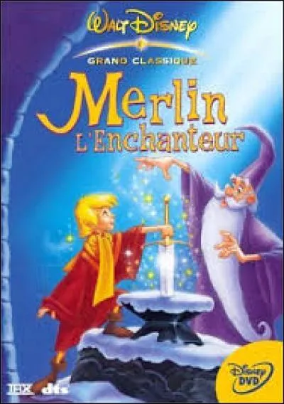 Dans "Merlin l'enchanteur" (1964), quel animal tombe amoureux d'Arthur quand il est transformé ?