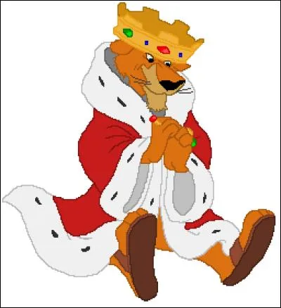 Dans "Robin des Bois" (1974), quel animal est Triste Sire (ou Persifleur), le fidèle serviteur du prince Jean ?