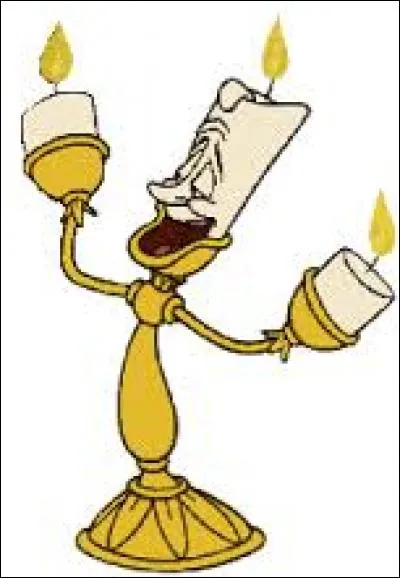 Dans "La Belle et la Bête" (1991), en quel objet l'amoureuse de Lumière a-t-elle été transformée ?