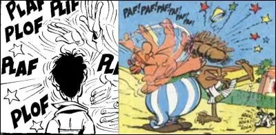 Ce type a reçu une « nasarde », c'est un « visage à nasarde » ! 
A vous de traduire cette phrase en français moderne ?