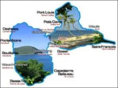 A laquelle de ces îles le surnom d'"île papillon" est couramment donné ?