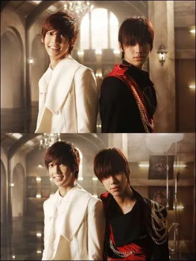 Dans la chanson "MV Janus", lequel des deux est habillé en blanc ?