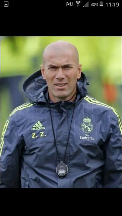 Qui est cet entraîneur du Real Madrid en 2016 ?