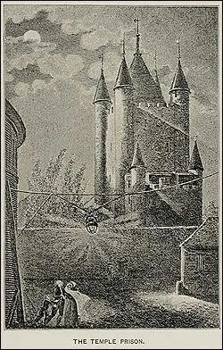 O fut-il enferm avec sa famille  partir de 1792 ?