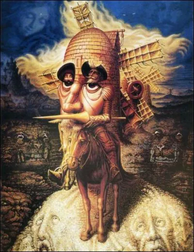 Indices : Moulins, Panza, Dulcinée, Rossinante !