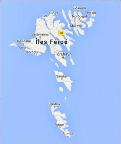 Les Îles Féroé, situées en pleine Mer du Nord, disposent de leur propre gouvernement et de leur propre monnaie. Elles sont en fait une province autonome d'un pays européen. Lequel ?