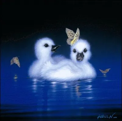 Dans le conte "Le vilain petit canard", qu'était-il réellement ?