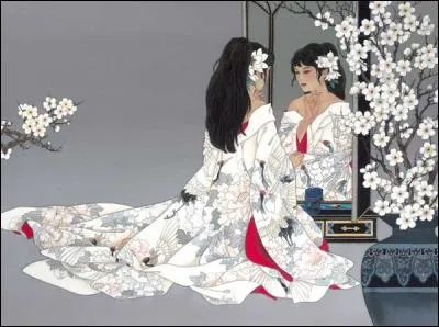 Quel est le miroir utilisé lors du maquillage, qui a un effet grossissant ?