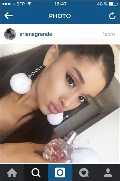 Quel parfum cette célébrité a-t-elle fait ?