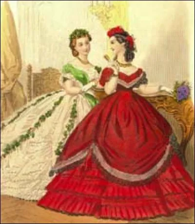 Quel prénom désigne aussi une sorte de volant, souvent en dentelle, qui agrémentait le large décolleté des robes de femmes, très en vogue entre 1830 et 1860 ?
