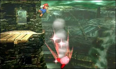 Quel coup de Mario a un effet météore depuis Super Smash Bros Melee ?