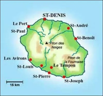 Dans quelle île de l'océan Indien fut écrit le poème "A une dame créole" de Charles Baudelaire en 1841 ?