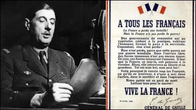 Sur quelle radio le général de Gaulle lance-t-il l'appel du 18 juin 1940 ?