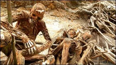 C'est tout le contraire chez la tribu des Angas en ..... qui préfèrent les garder à portée de mains au cas où... !