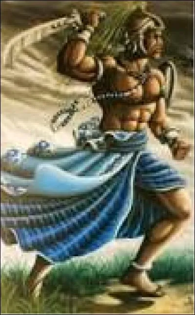 Je suis le Héphaïstos africain, dieu de la Richesse et des Métaux :