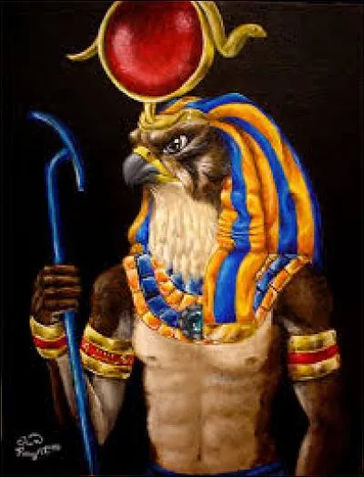 Dieu égyptien du Soleil et de la création de l'Univers, je suis...