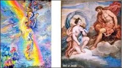 Déesse et messagère des dieux, principalement d'Héra, je suis :