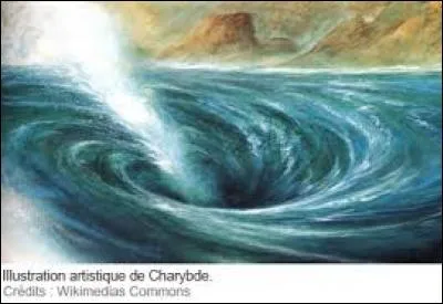 Je fus changée en tourbillon géant par Zeus, et je suis la fille de Poséidon et de Gaïa :