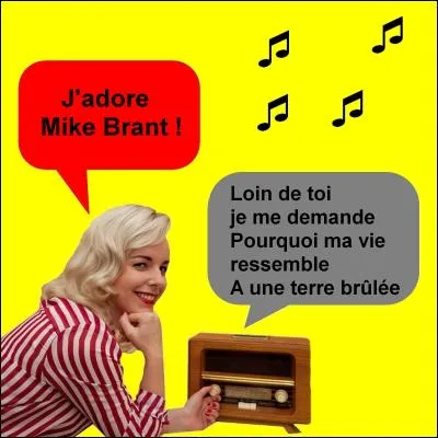 C'est le bon chanteur.