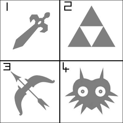 Quel est le logo représentant la série The Legend of Zelda dans Smash Bros ?