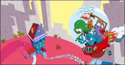 Comment s'appelle ce dessin animé dans lequel une bande d'extraterrestres a échoué sur Terre ?
