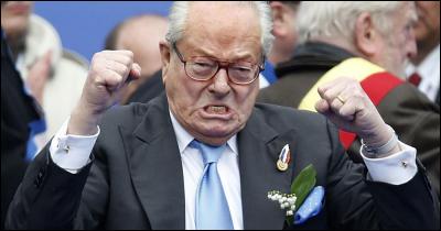 À quoi Jean-Marie Le Pen a-t-il demandé vainement de l'aide en 2015 ?