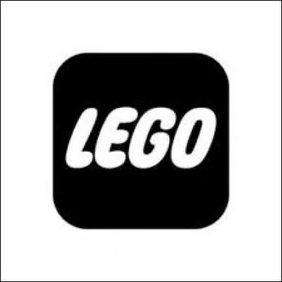De quelle couleur est le carré autour de "LEGO" ?