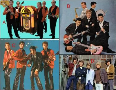 Le groupe « Les chats sauvages » est représenté en :