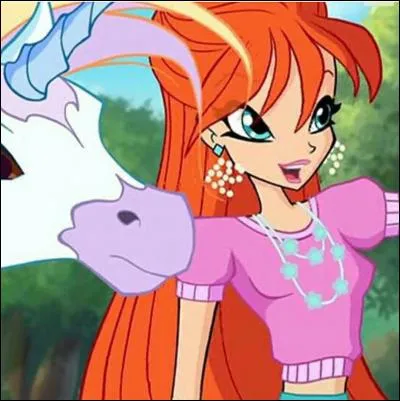 Quel prénom a l'animal de Bloom dans la saison 7 ?