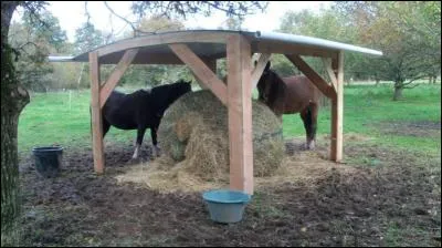 Lequel de ces trois abris n'est pas un abri couvert ?